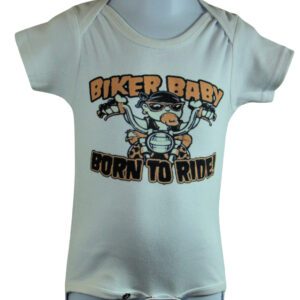 Unique Baby Bodysuit - Biker Baby Born To Ride