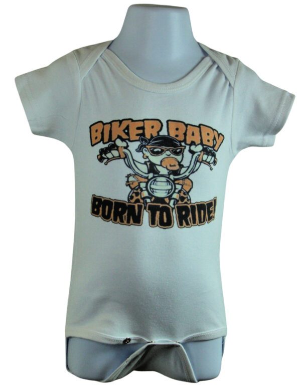 Unique Baby Bodysuit - Biker Baby Born To Ride