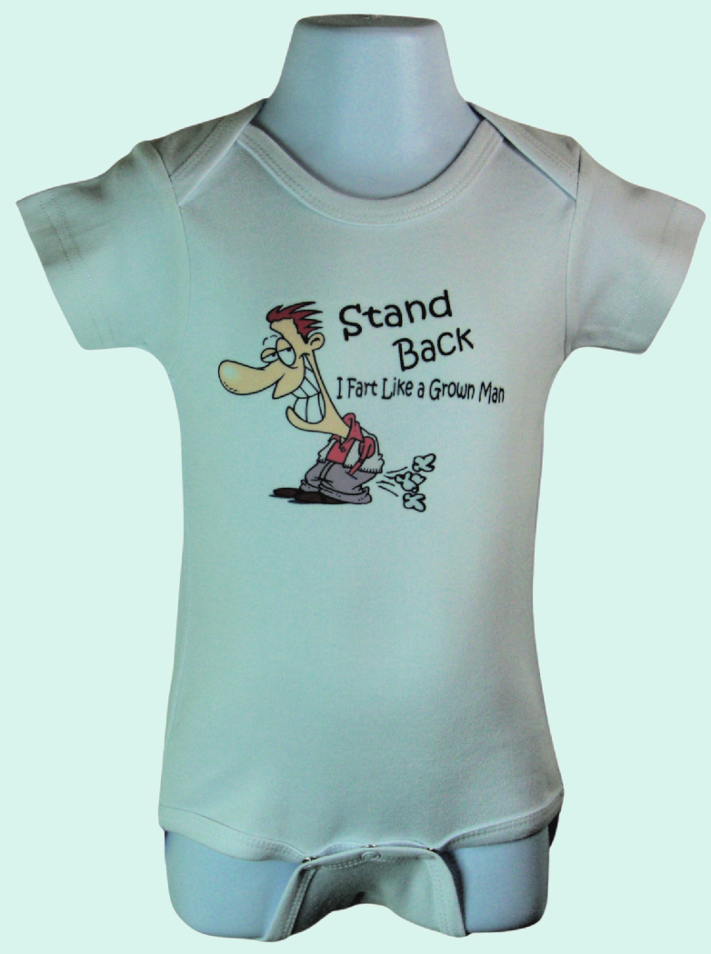 Infant Baby Bodysuits - Stand Back I Fart Like A Grown Man