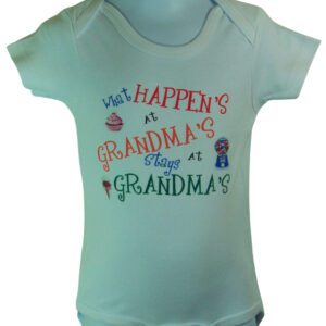 One Piece Bodysuits - What Happens At Grandmas Stays at Grandmas