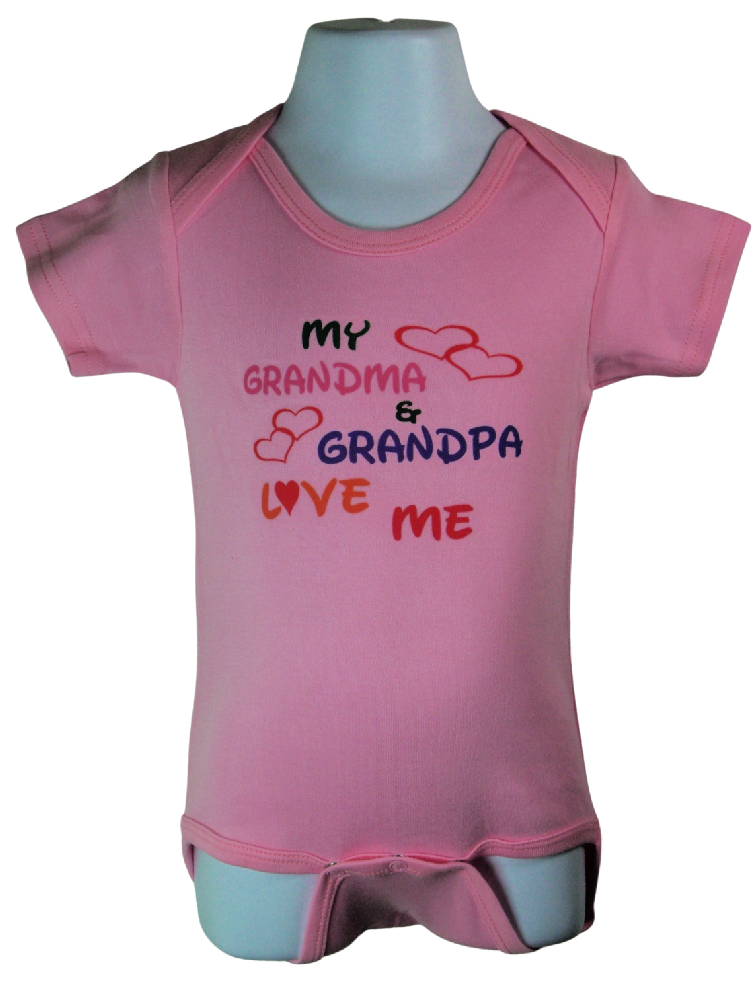 Funny Baby Clothes My Grandma And Grandpa Love Me