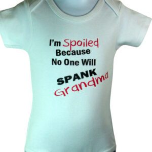 No One Will Spank Grandma Romper