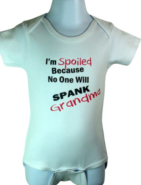 No One Will Spank Grandma Romper