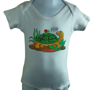 Cute Baby One Piece - the Turtle and The snail.